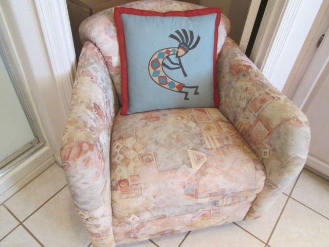 Southwest pastel-pattern Occasional Chair
