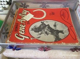 Gene Autry rides again!  Vintage sheet music