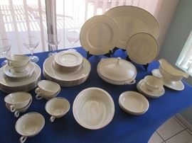 Fine China Set by Lenox, Pattern is Montclair #B501