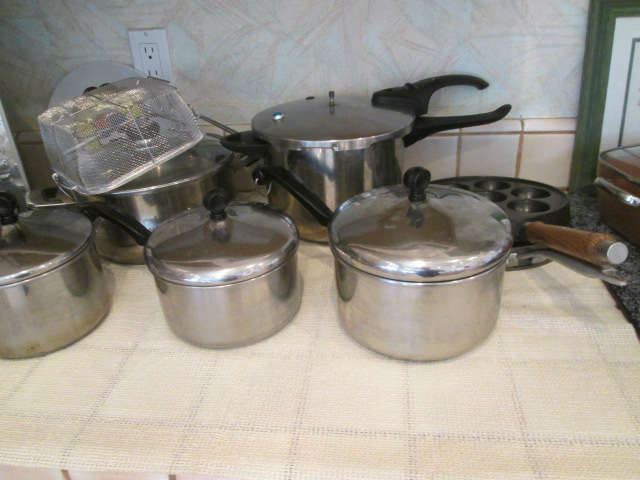 Pots and Pans and a Pressure Cooker