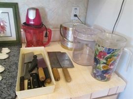 Knives and Cleavers and a nice Ice Bucket