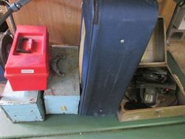 Vintage tool boxes
