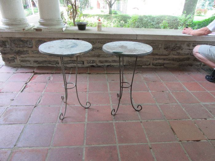 21Tables Wrought Iron Composite Tops