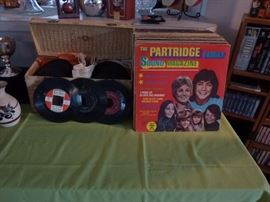 Vintage Record Albums and Singles 45's