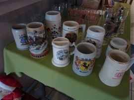 Collectible Beer Steins Mugs