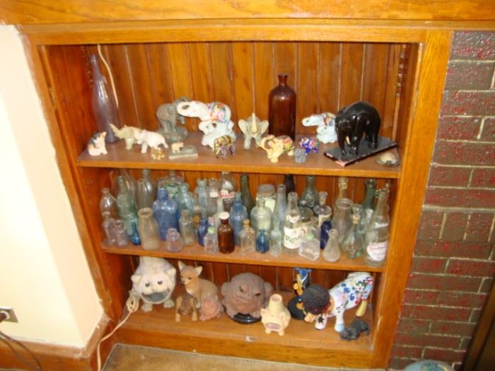 Glass Bottles and Elephants