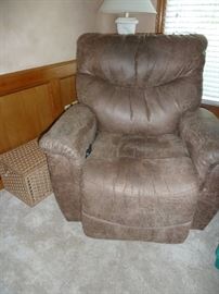 Bomber leather lift reclining chair