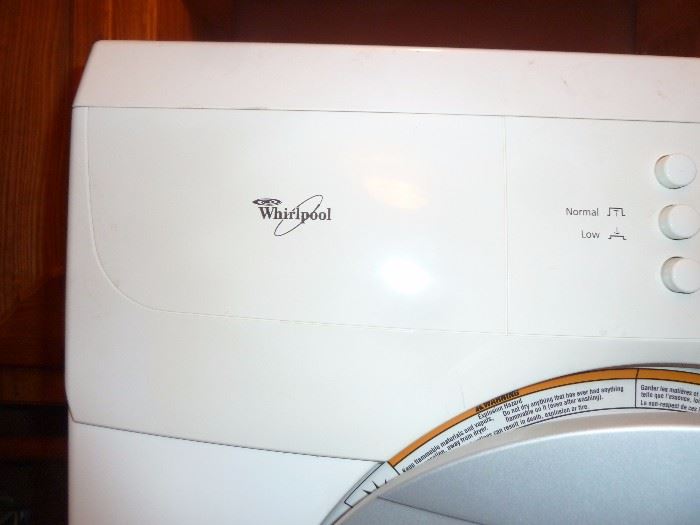 Whirlpool stackbable washer dryer