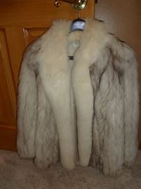 Finland Silver Fox Fur Coat