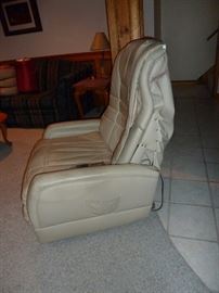 Remote massage/vibrating chair
