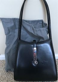 GUCCI LEATHER PURSE WITH DUST BAG