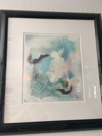 Lazlo dus broken heart litho