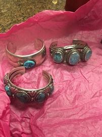 native american sterling bracelets