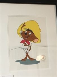 speedy gonzales- ariba -ariba cel art - from warner bros