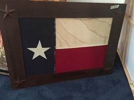 metal texas flag art- super piece