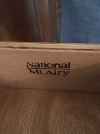 small roll top brand national mt. Airy