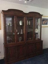 solid wood -large vintage broyhill piece