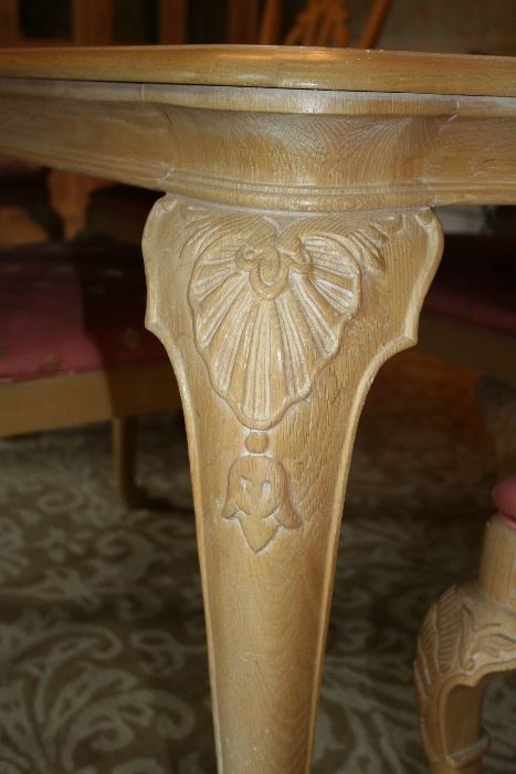 Carved legs