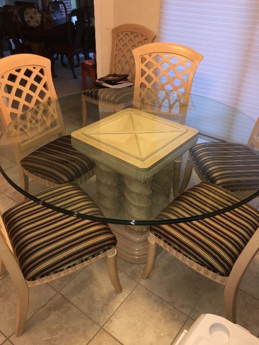 Bernhardt Dining Table with 6 Chairs