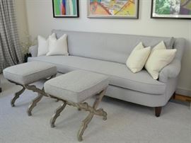 Custom Lester Furniture sofa