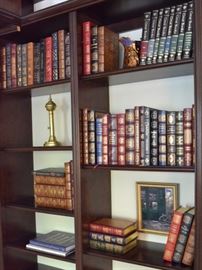 Easton Press and other leather bound books