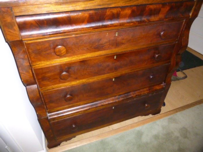 Early Mahogany Chest