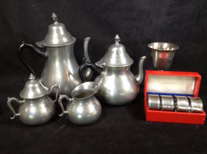 Royal Holland Pewter Tea set And More