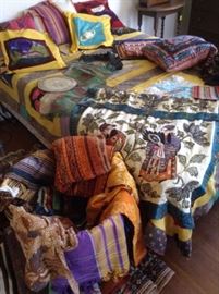 Quilt and other international linens
