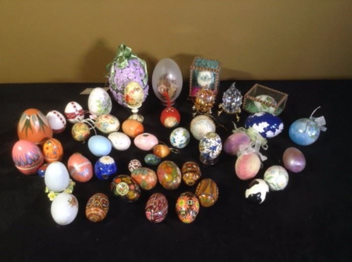Assorted eggs