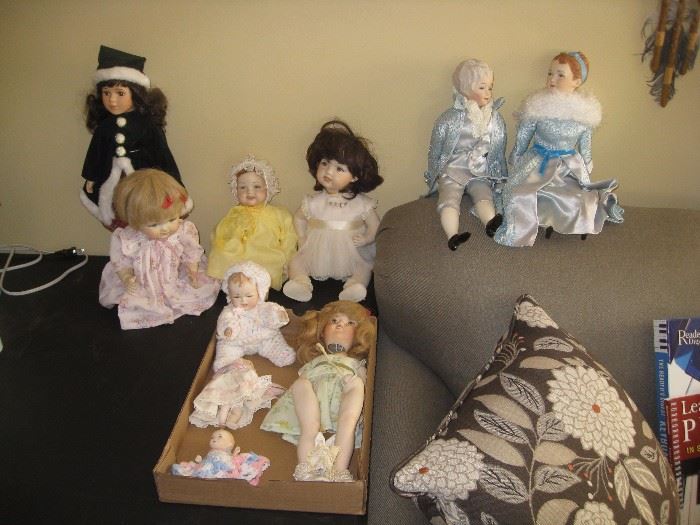 Vintage dolls and french dolls