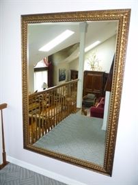 Very Large Gold Framed Mirror