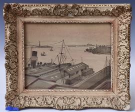 Reginald Marsh (1898 – 1954), bid online at www.fairfieldauction.com