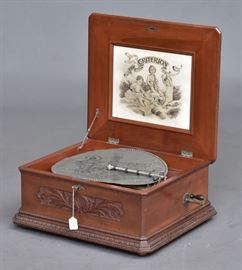 Criterion music box, bid online at www.fairfieldauction.com