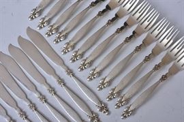 sterling flatware, bid online at www.fairfieldauction.com