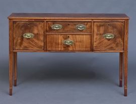 Federal inlaid sideboard, bid online at www.fairfieldauction.com