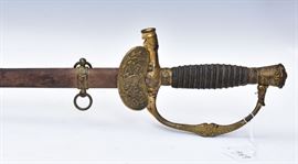 whitle hilt sword, bid online at www.fairfieldauction.com