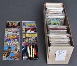 vintage comic books- over 1000, bid online at www.fairfieldauction.com