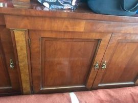 #8 Bookshelf w 4 doors (2) pieces 91x19x89 beautiful custom made $1200.