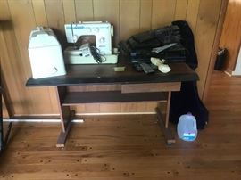 #29 Laminate desk stand 45x23x26 $ 25
