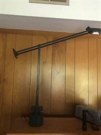 #41 Table lamp black pendant $30