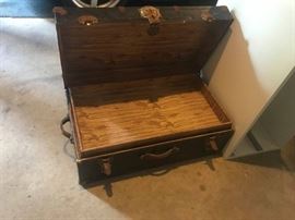 #69 old metal chest $20