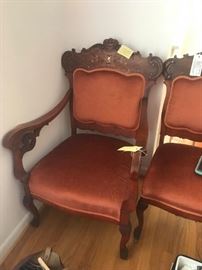 #19 Arm chair antique $100