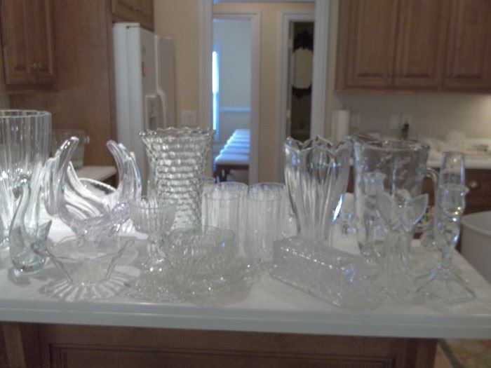 Lots of Glass Ware 