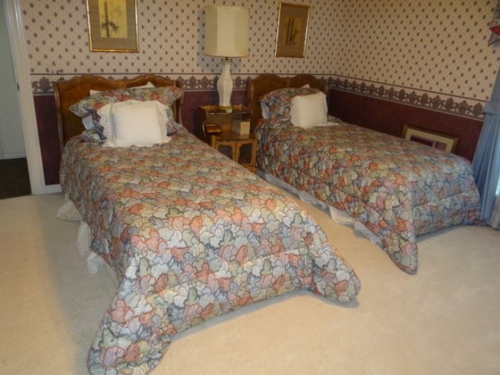 French Twin Beds