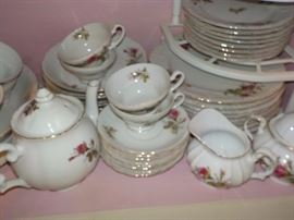 Japanese China  full set including serving pieces