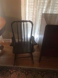 #30 Kids Wood Rocker $30