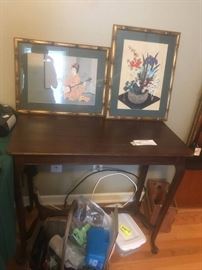 66  Sofa Table with queen anne legs   35x18x30   $175