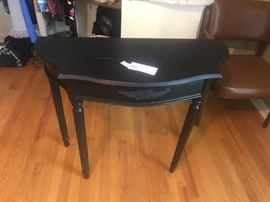 #65 Hall Table with 4 legs 1/2 round 36x15x30 $65
