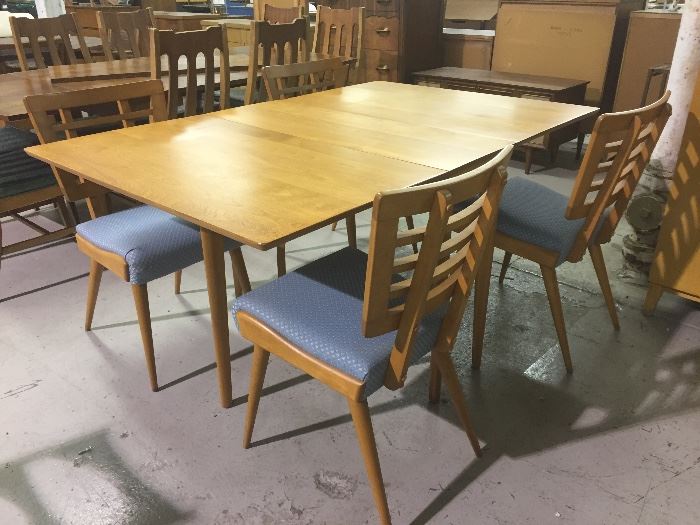 Mid-Century dining table and chairs