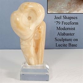 Artz Alabaster Carving Shapses Joel